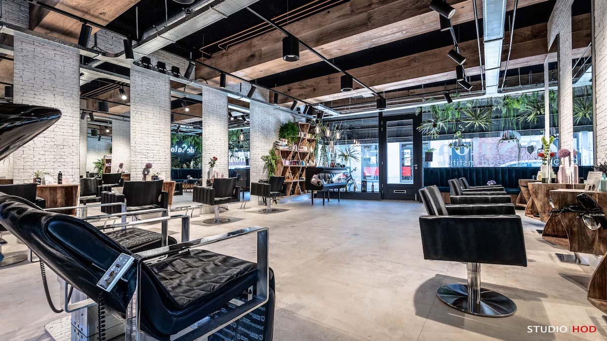 Tegelzetbedrijf Van Otten - Kapperszaak